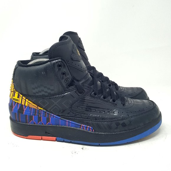 Jordan 2 II Retro Black History Month BHM BQ7618-007 1 3 4 5 6 7 11 13 14 8 9 10 - Picture 2 of 16
